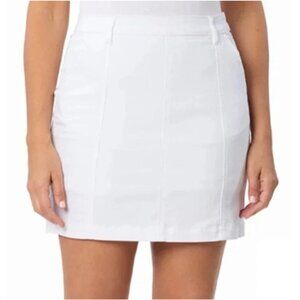 Briggs Women's S White Denim Mini Skorts  N0843